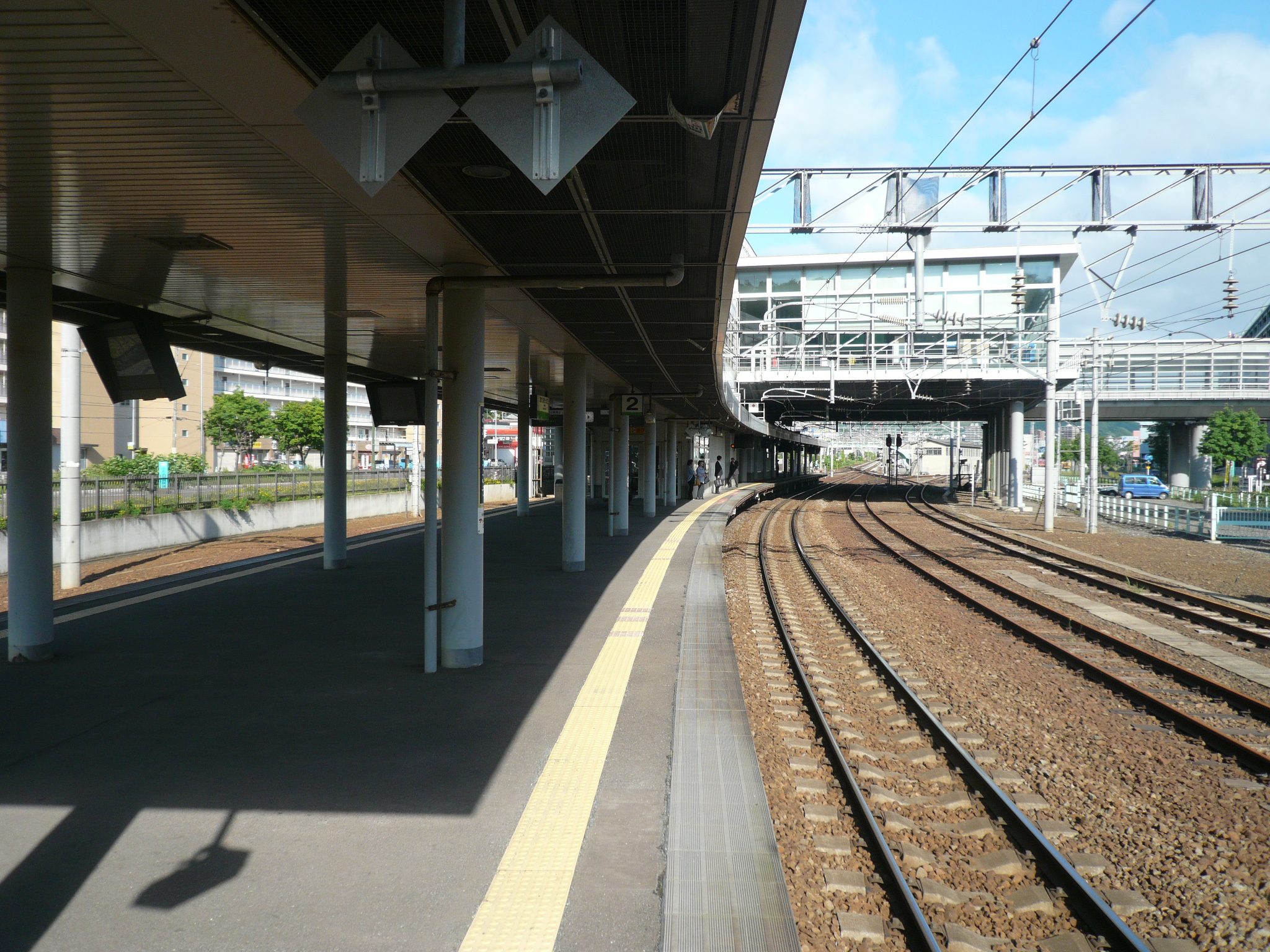 小樽築港駅のホーム